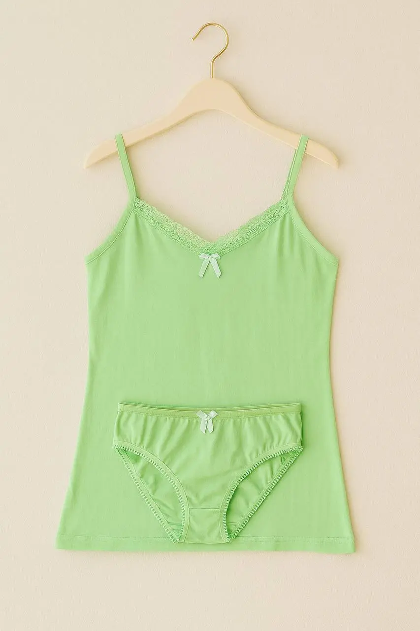 ست تاپ و شورتک زنانه شیرین